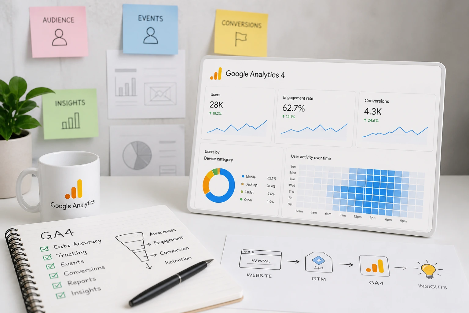 Google Analytics paslaugos